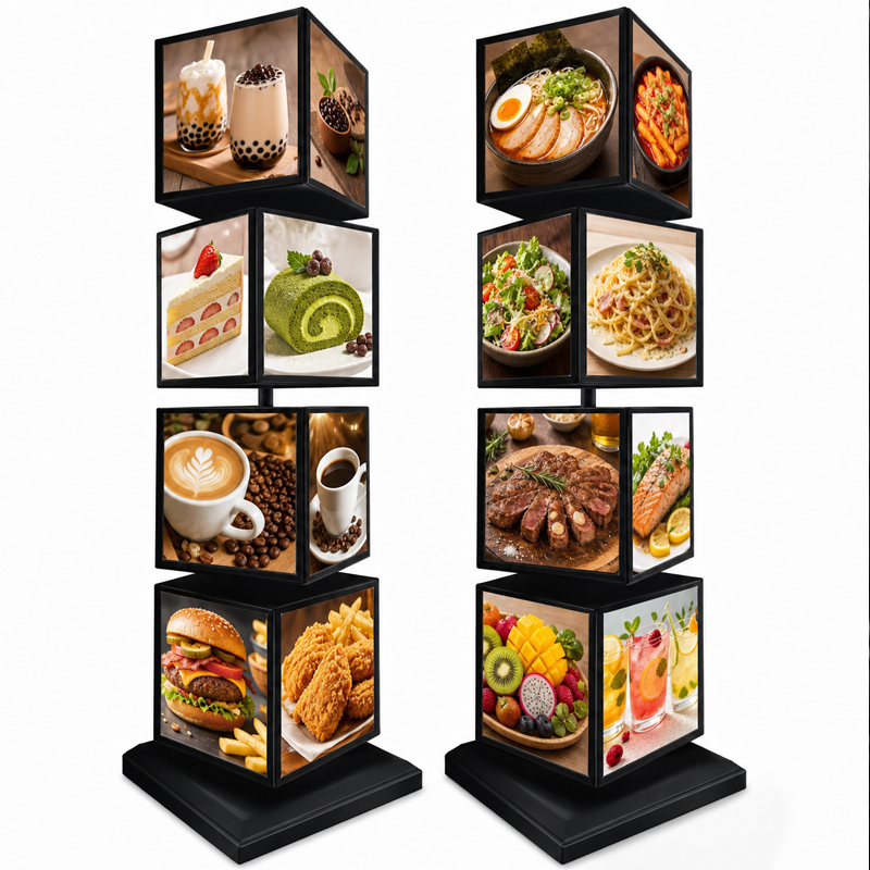 Picture Frame - Caixa de Luz Rotativa Quadrada Personalizada
