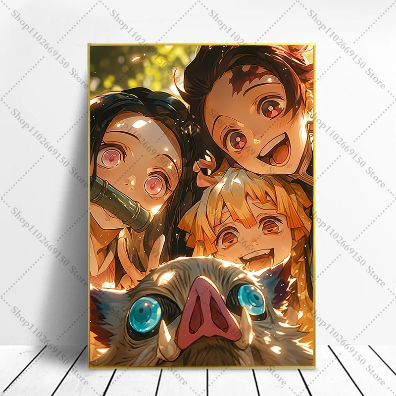 Quadros Criativos de Anime par - Picture Frame avaliação e preço