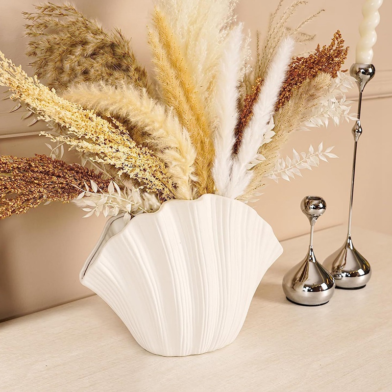 Vaso de cerâmica em forma de c - Vase Decor avaliação e preço