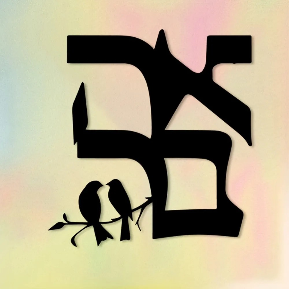 CIFBUY Estrela Judaica em Meta - Wall Art avaliação e preço