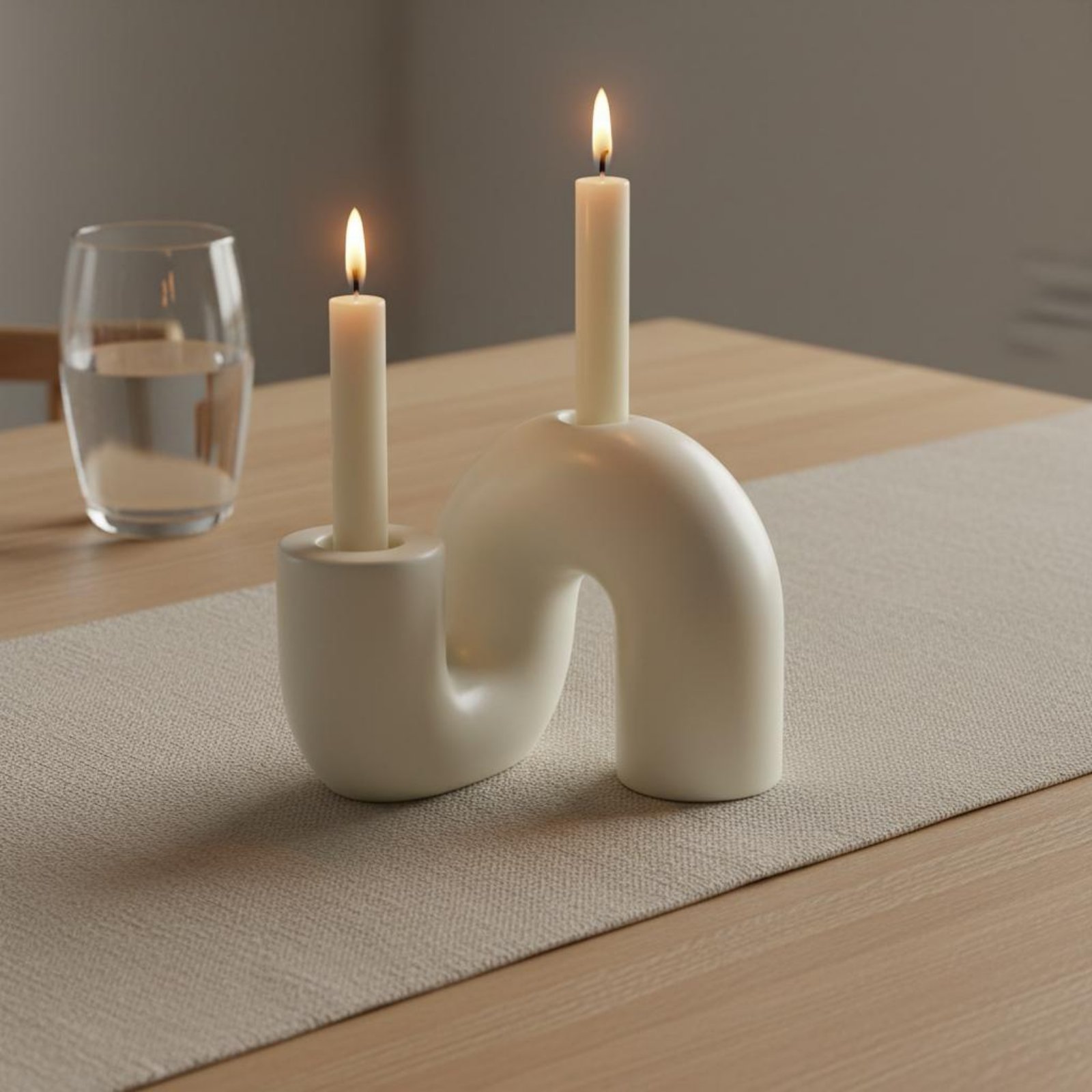 Suporte de Vela de Cerâmica On - Candle Holder Decor avaliação e preço