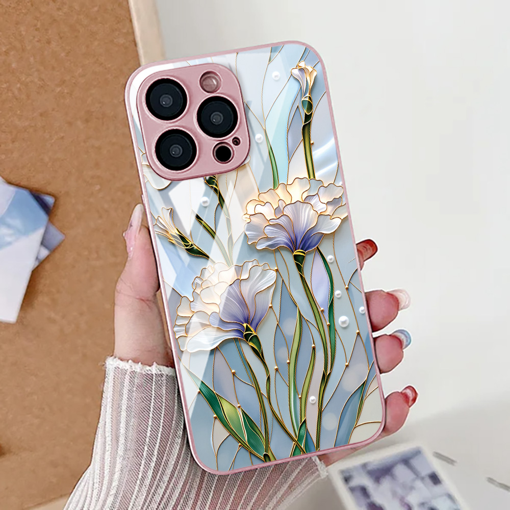 Flor de lótus caso de telefone - Vase Decor avaliação e preço