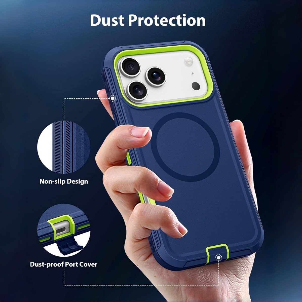 Capa Magnética 3 em 1 Rugged A - Area Rug avaliação e preço